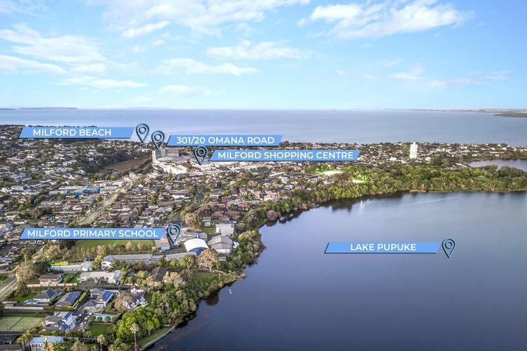 Photo of property in 301/20 Omana Road, Milford, Auckland, 0620