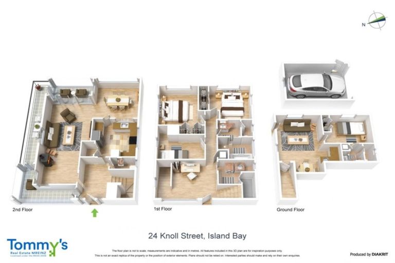 Photo of property in 24 Knoll Street, Island Bay, Wellington, 6023