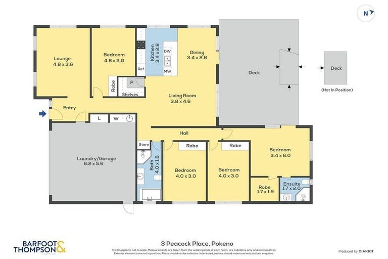 Photo of property in 3 Peacock Place, Pokeno, 2402