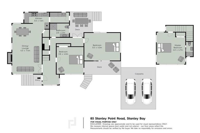 Photo of property in 85 Stanley Point Road, Stanley Point, Auckland, 0624