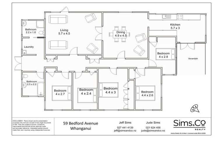 Photo of property in 59 Bedford Avenue, Gonville, Whanganui, 4501