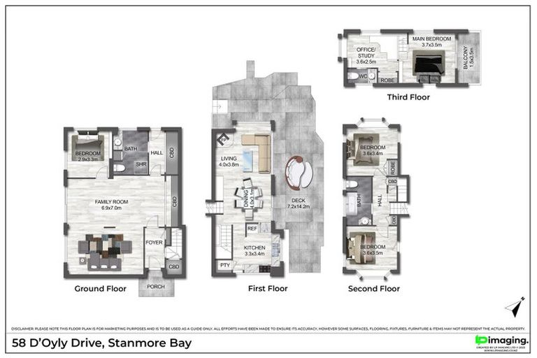 Photo of property in 58 D'oyly Drive, Stanmore Bay, Whangaparaoa, 0932