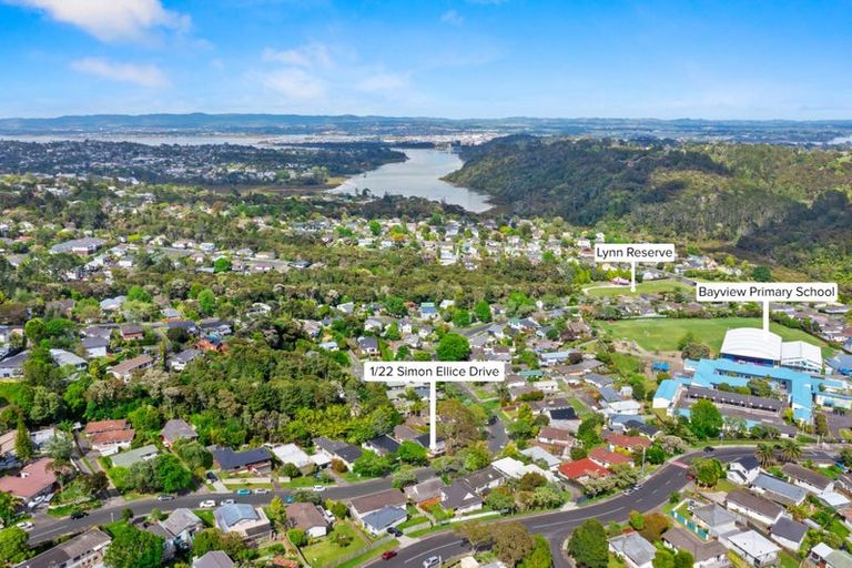 Photo of property in 1/22 Simon Ellice Drive, Bayview, Auckland, 0629