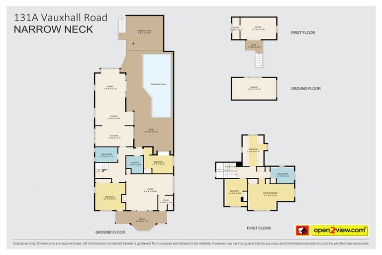 Photo of property in 131a Vauxhall Road, Narrow Neck, Auckland, 0624