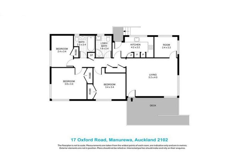 Photo of property in 17 Oxford Road, Manurewa, Auckland, 2102