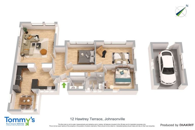 Photo of property in 12 Hawtrey Terrace, Johnsonville, Wellington, 6037