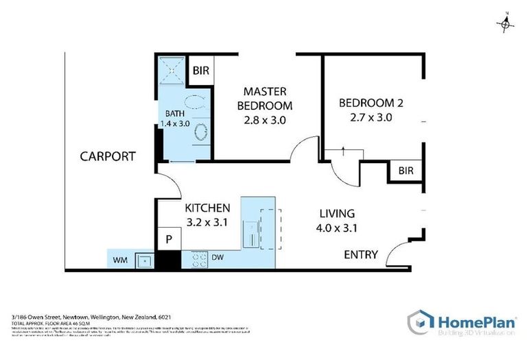 Photo of property in 1/186 Owen Street, Newtown, Wellington, 6021