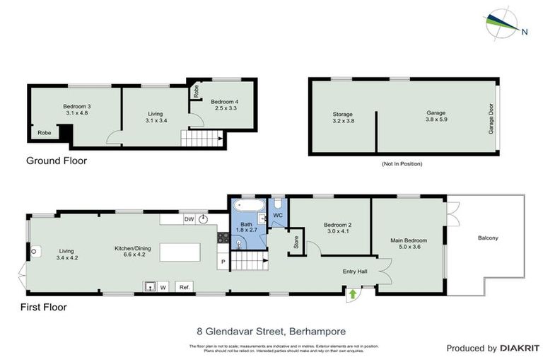 Photo of property in 8 Glendavar Street, Berhampore, Wellington, 6023