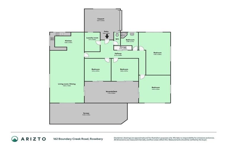 Photo of property in 162 Boundary Creek Road, Rosebery, Oamaru, 9493