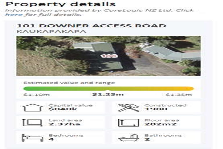 Photo of property in 101 Downer Access Road, Kaukapakapa, 0873