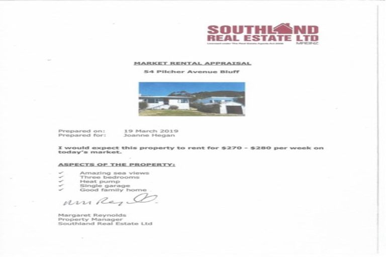 Photo of property in 54 Pilcher Avenue, Bluff, 9814