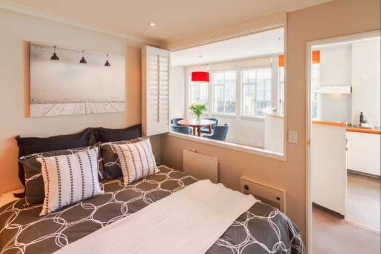 Photo of property in Civic Chambers Apartments, 2b/25 Cuba Street, Te Aro, Wellington, 6011