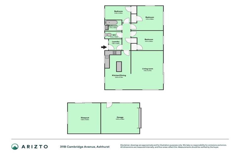 Photo of property in 311b Cambridge Avenue, Ashhurst, 4810