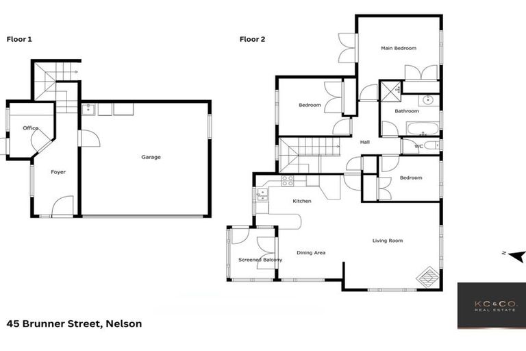 Photo of property in 45 Brunner Street, Nelson South, Nelson, 7010