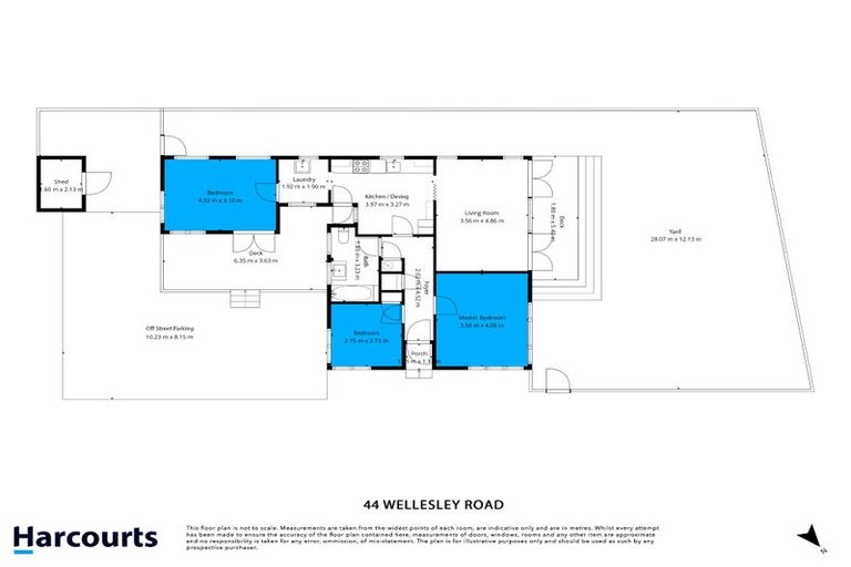 Photo of property in 44 Wellesley Road, Mangere Bridge, Auckland, 2022