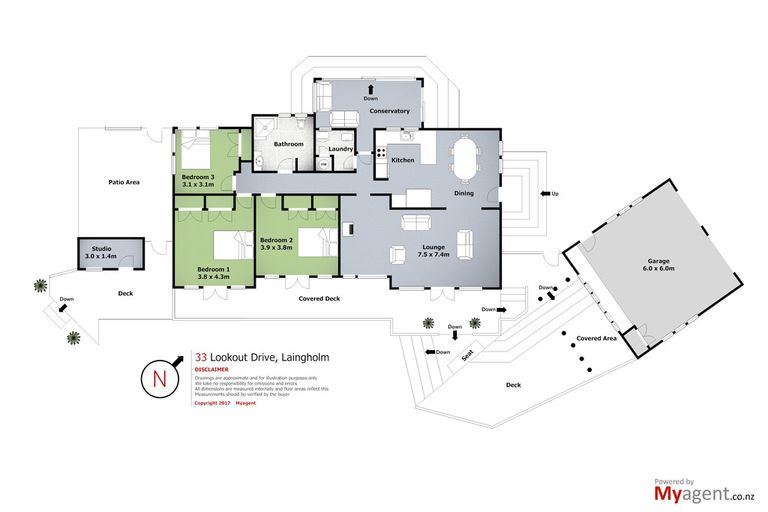 Photo of property in 33 Lookout Drive, Laingholm, Auckland, 0604