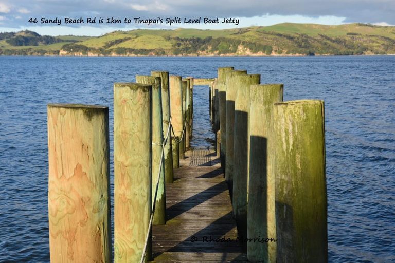 Photo of property in 46 Sandy Beach Road, Tinopai, Matakohe, 0593