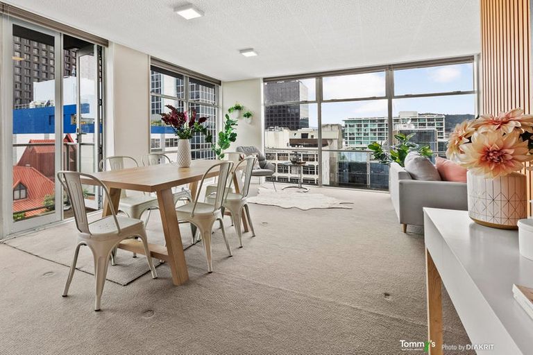 Photo of property in Jellicoe Towers, 191 The Terrace, Wellington Central, Wellington, 6011