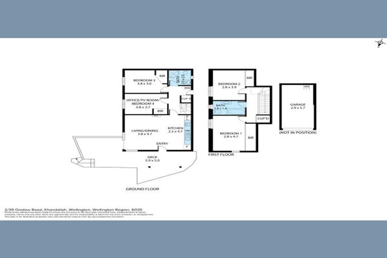 Photo of property in 2/39 Onslow Road, Khandallah, Wellington, 6035