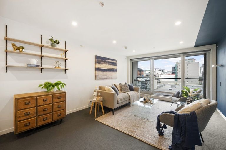Photo of property in Monument Apartments, 3c/245 Wakefield Street, Te Aro, Wellington, 6011