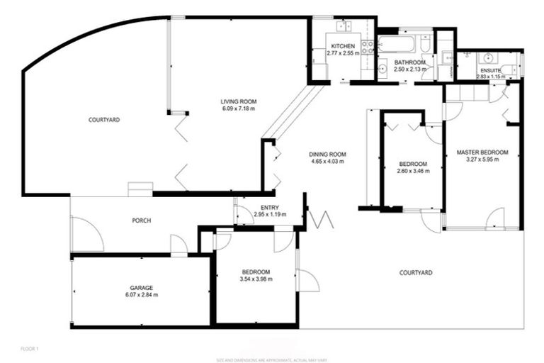 Photo of property in Highwic, 1/32 Hobson Street, Thorndon, Wellington, 6011
