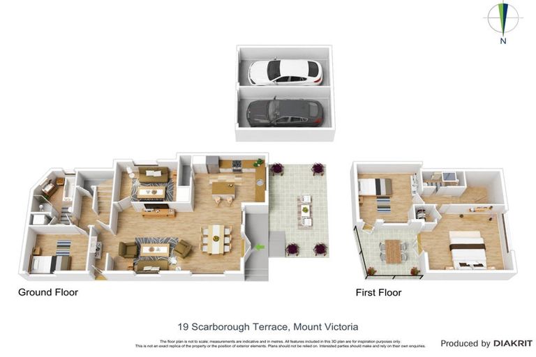 Photo of property in 19 Scarborough Terrace, Mount Victoria, Wellington, 6011