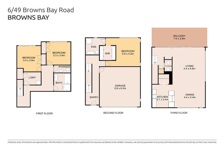 Photo of property in 6/49 Browns Road, Browns Bay, Auckland, 0630