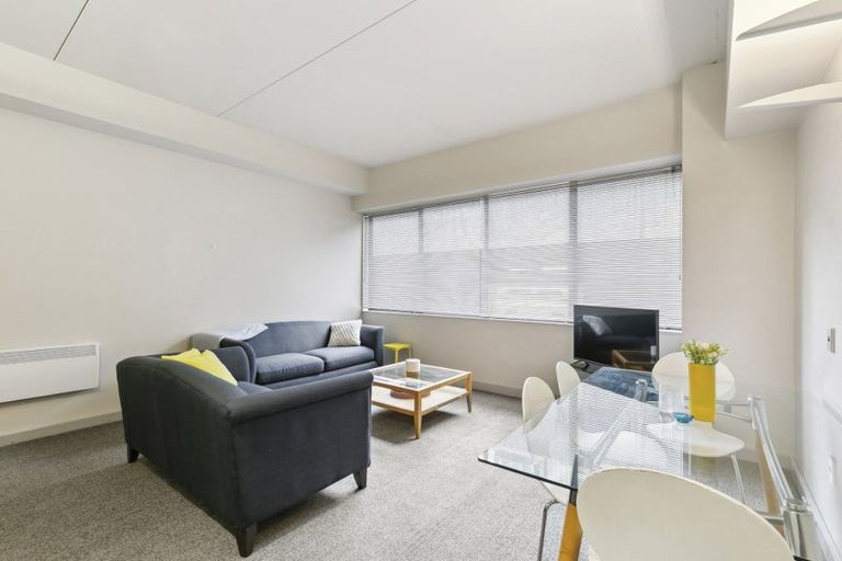 Photo of property in Gerondis Bldg Apartments, 408/60 Willis Street, Wellington Central, Wellington, 6011
