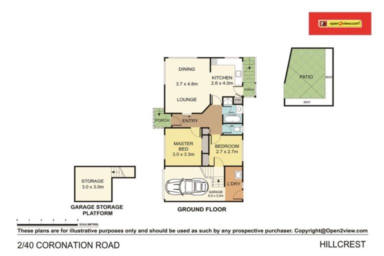 Photo of property in 2/40 Coronation Road, Hillcrest, Auckland, 0627