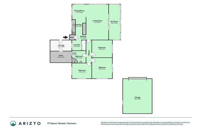 Photo of property in 17 Meon Street, Oamaru North, Oamaru, 9400