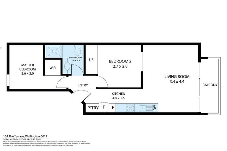 Photo of property in Atrium Towers, 4r/154 The Terrace, Wellington Central, Wellington, 6011
