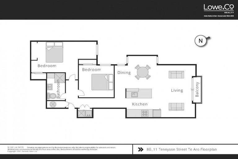 Photo of property in Republic2, 8g/11 Tennyson Street, Te Aro, Wellington, 6011