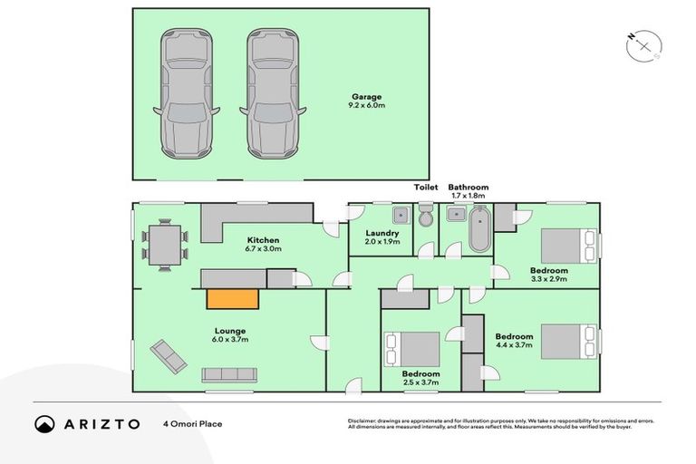 Photo of property in 4 Omori Place, Castlecliff, Whanganui, 4501