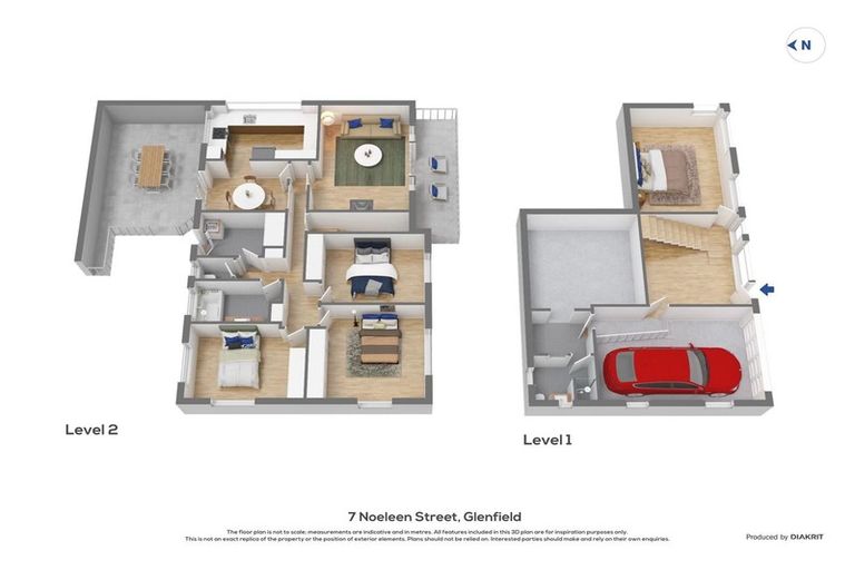 Photo of property in 7 Noeleen Street, Glenfield, Auckland, 0629