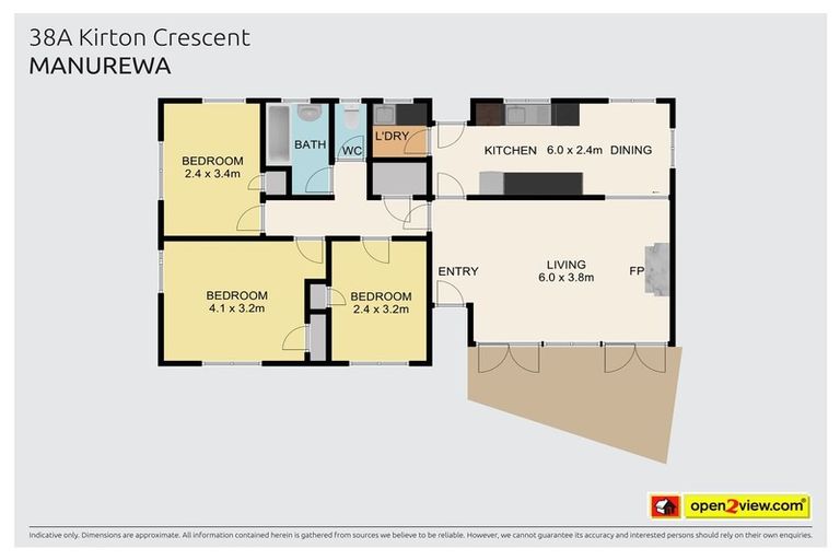 Photo of property in 1/38 Kirton Crescent, Manurewa, Auckland, 2102