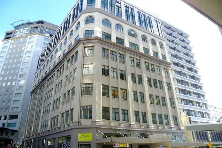 Photo of property in Kelvin House, 6e/16 The Terrace, Wellington Central, Wellington, 6011
