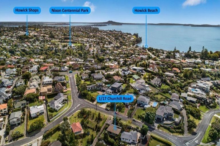 Photo of property in 1/17 Churchill Road, Cockle Bay, Auckland, 2014
