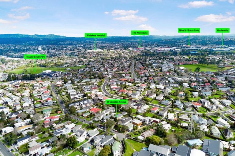 Photo of property in 34 Coniston Avenue, Te Atatu South, Auckland, 0610