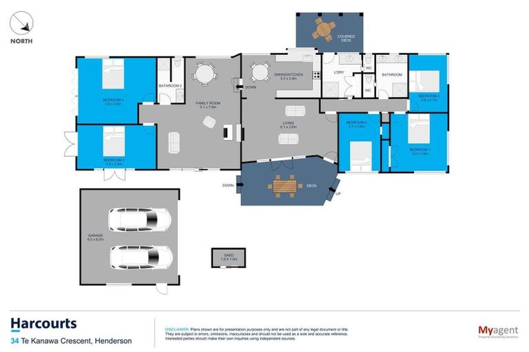 Photo of property in 34 Te Kanawa Crescent, Henderson, Auckland, 0610