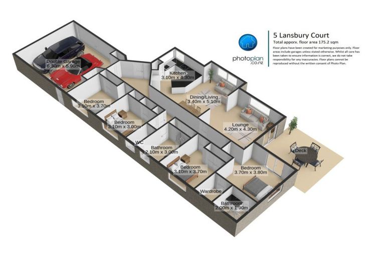 Photo of property in 5 Lansbury Court, Rototuna North, Hamilton, 3210