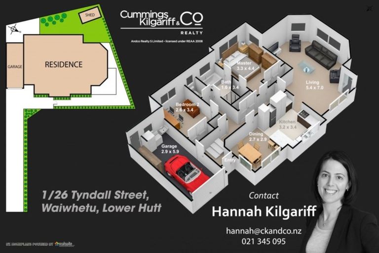 Photo of property in 1/26 Tyndall Street, Waiwhetu, Lower Hutt, 5010