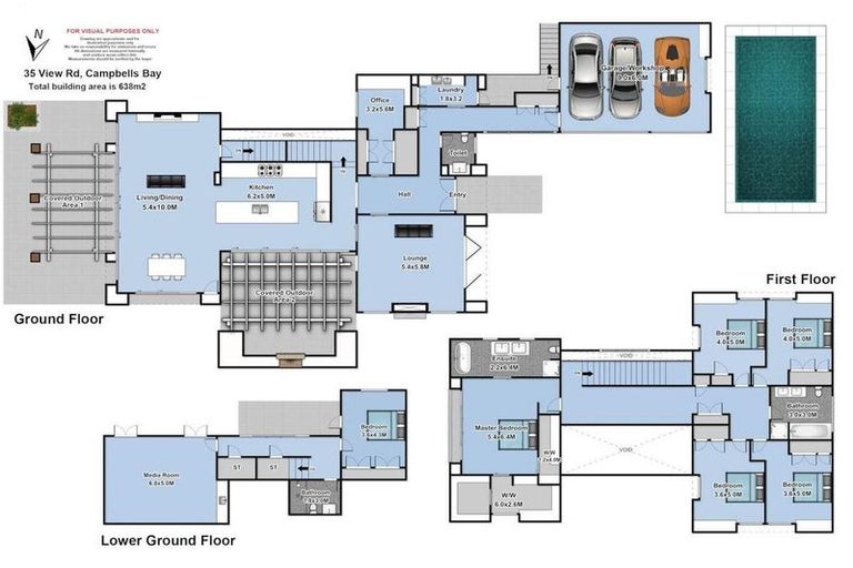 Photo of property in 35 View Road, Campbells Bay, Auckland, 0630