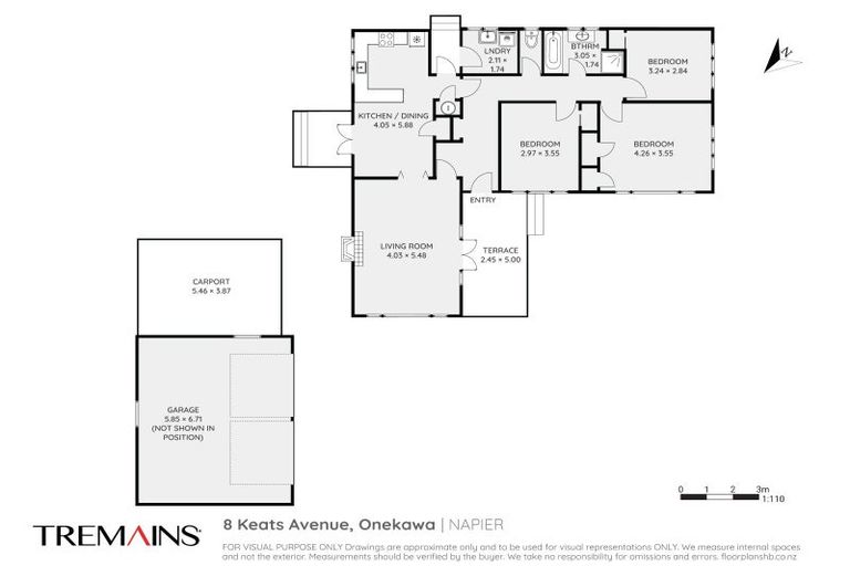 Photo of property in 8 Keats Avenue, Onekawa, Napier, 4110