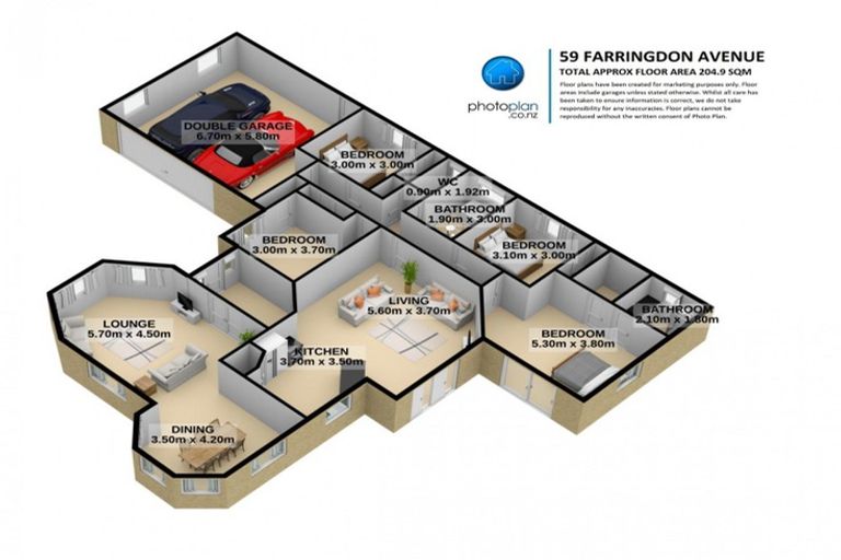 Photo of property in 59 Farringdon Avenue, Rototuna North, Hamilton, 3210