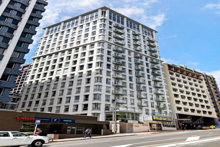 Photo of property in Terrace Heights Apartments, 10e/163 The Terrace, Wellington Central, Wellington, 6011