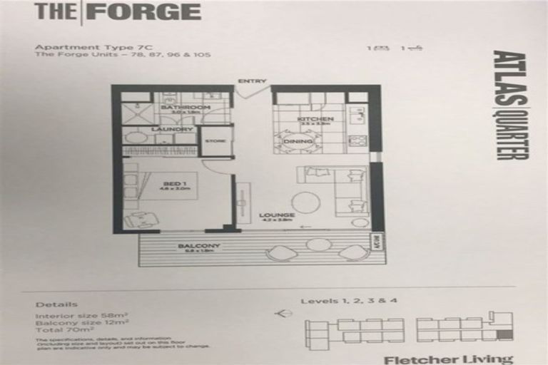 Photo of property in The Elements, 105/36a Welles Street, Christchurch Central, Christchurch, 8011