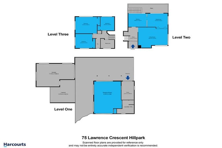 Photo of property in 75 Lawrence Crescent, Hillpark, Auckland, 2102