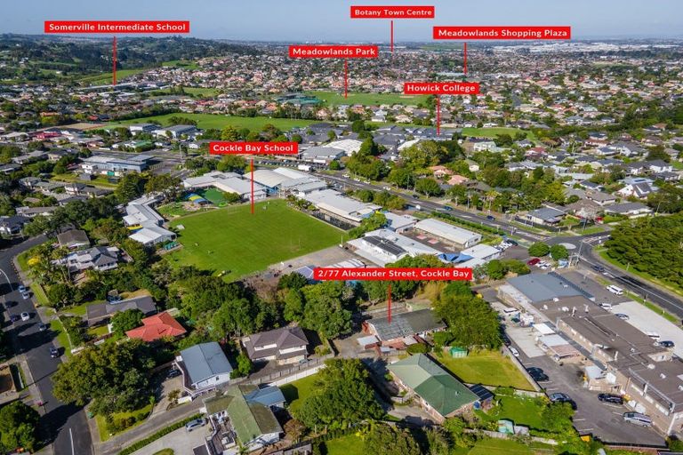 Photo of property in 2/77 Alexander Street, Cockle Bay, Auckland, 2014