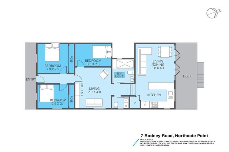 Photo of property in 7 Rodney Road, Northcote Point, Auckland, 0627