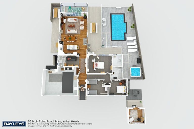 Photo of property in 56 Moir Point Road, Mangawhai Heads, Mangawhai, 0505